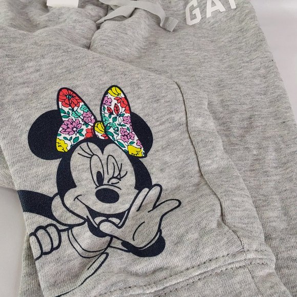 'BABY GAP' JOGGERS 'MINNIE~MOUSE' FLEECE PANTS - Picture 5 of 15